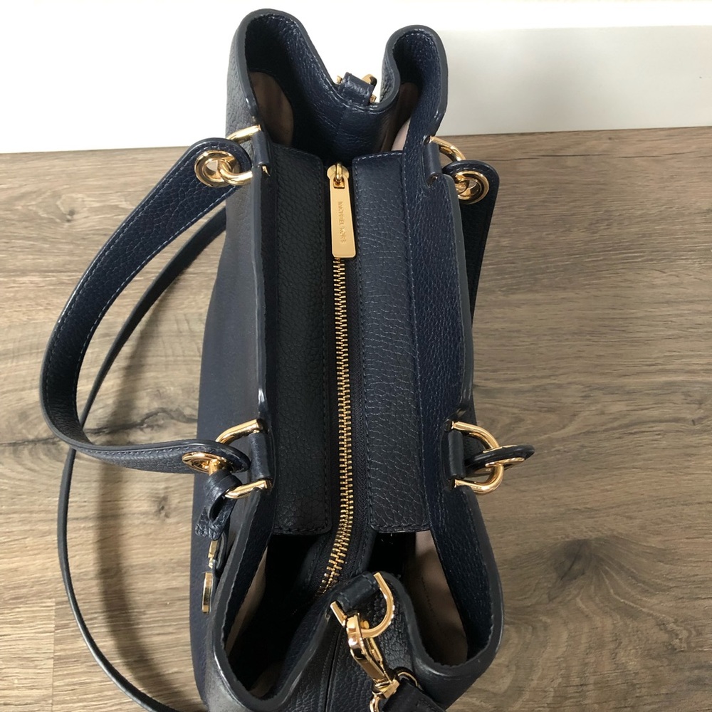 Michael Kors Navy Blue Purse - Picture 2 of 9